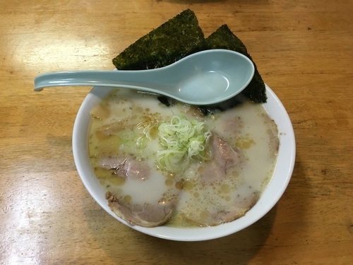 「函館コク塩ラーメン 大盛」@ラーメン めんこう 五所川原店の写真