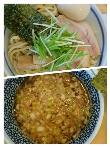 「味玉つけ麺」@麺屋くおん 上里店の写真