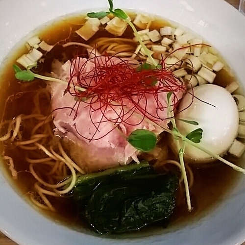 「味玉醤油そば　８５０円」@麺's キッチン RIRIの写真