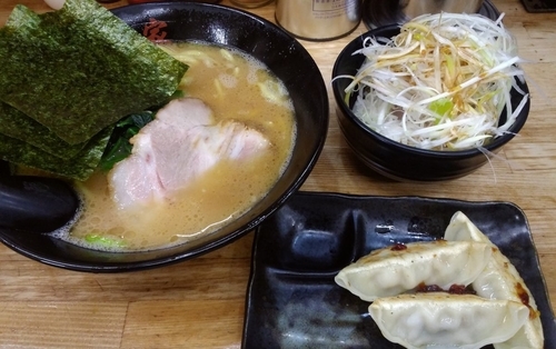 「せい家セット・太麺」@せい家 蒲田店の写真