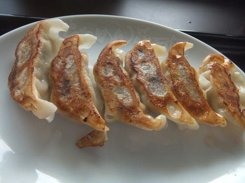 「餃子320円(クーポンで無料)＆鳴龍ブランチ840円」@らぁめん花月嵐 流山おおたかの森店の写真