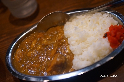 「ミニカレー」@中華そば 飯村製作所の写真
