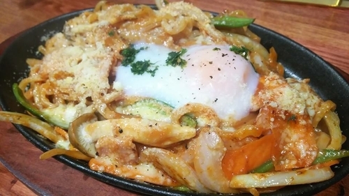 「らーめんナポリタン」@麺昇 神の手の写真