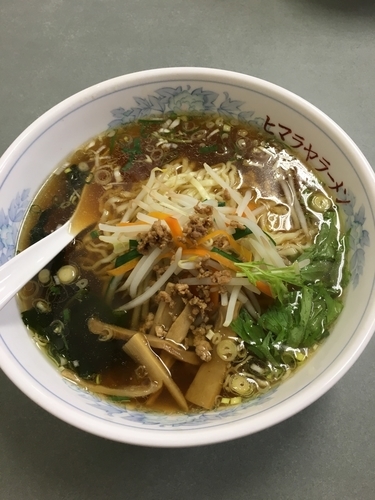 「醤油ラーメン(550円)」@ヒマラヤラーメン 東口店の写真