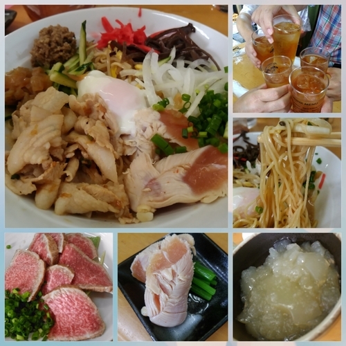 「【真夏の一杯】肉しゃぶ冷中（Ⅽ）3000円」@MENYA 食い味の道有楽の写真