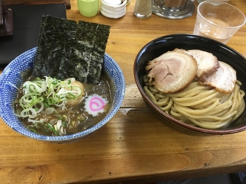 「特製つけそば」@中華蕎麦 サンジの写真