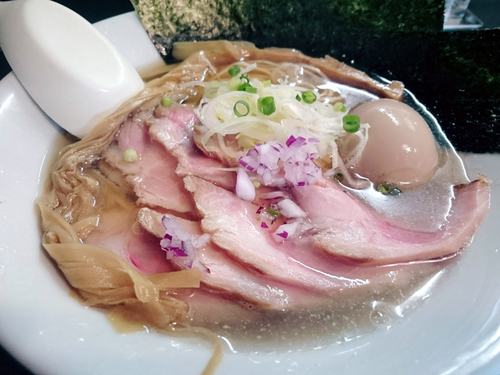 「特製塩そば」@麺処 晴の写真