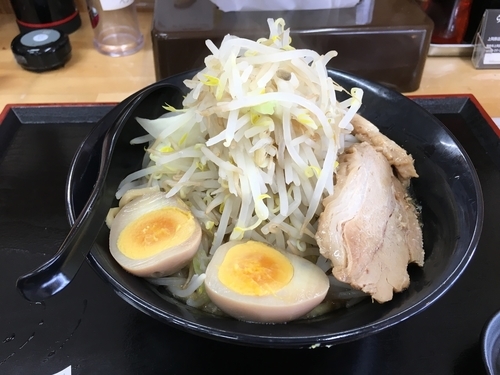 「ネオじろう（野菜多め）」@らーめん次郎冠者 竜王店の写真