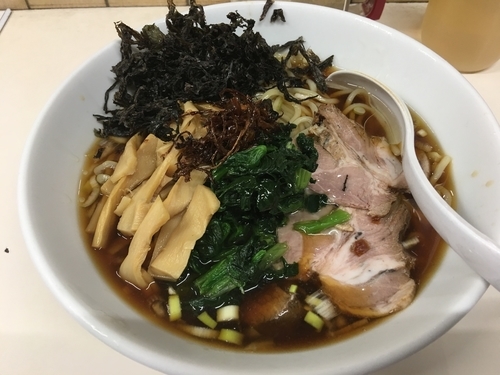 「冷やし煮干しらーめん 650円」@I am ラーメン漢の写真