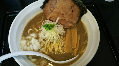 「らーめん（煮干し濃いめ）」@煮干しらーめん専門店 麺屋 晴の写真