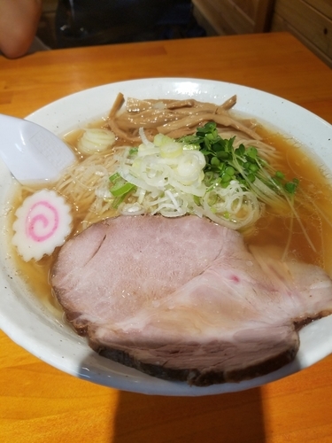 「あっさり中華そば(中盛)」@こってりらーめん せきやけの写真