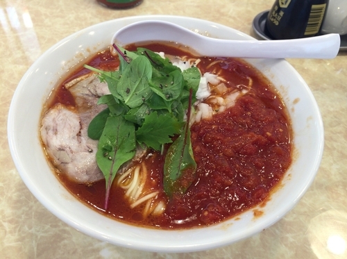 「トマトラーメン」@カッパラーメンセンターの写真