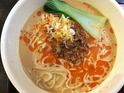 「發巳担々麺 800円」@担々麺専門 發巳 砥上店の写真