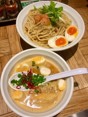 「【お試し特別価格】トマトマーボーつけめん大￥980→￥540」@めん業一筋 善龍の写真