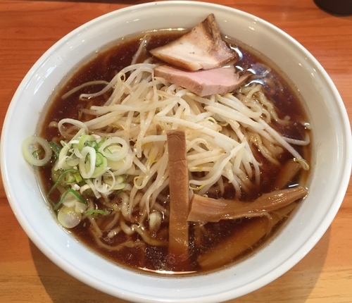 「ラーメン＋大盛り（￥750＋￥100）」@俺系らーめん 藤本の写真