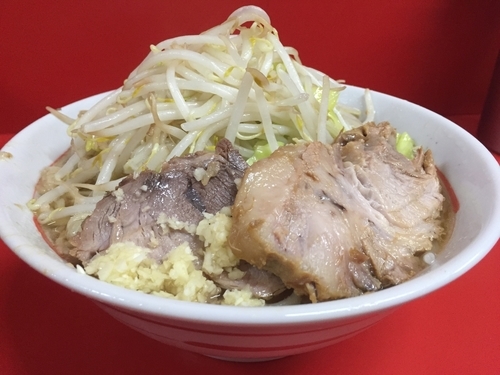 「ラーメン（ﾆﾝﾆｸ少なめ）」@ラーメン二郎 京都店の写真