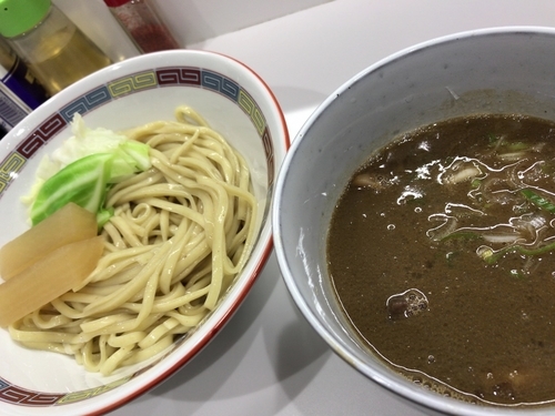 「煮干鰮豚骨つけ麺」@煮干鰮豚骨らーめん 嘉饌の写真