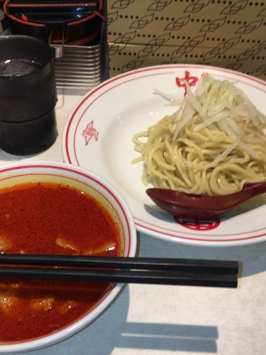 「冷やし味噌(麺少なめ)」@蒙古タンメン 中本 新宿店の写真