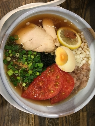 「冷しそば」@あら焼鶏白湯 カシムラの写真