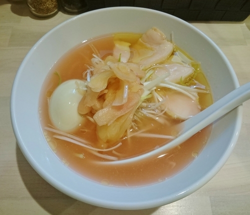 「岩下の新生姜ラーメン(SNS限定)  900円」@濃厚鶏出汁拉麺 吉法師 KIPPOSHIの写真