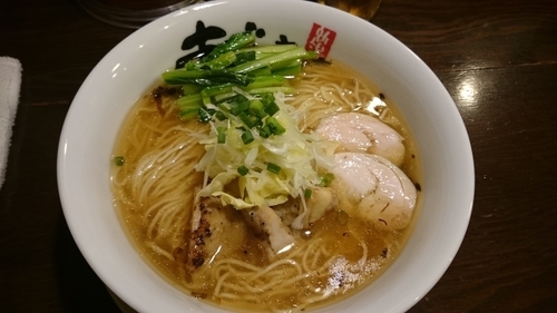 「旨塩鶏麺」@麺屋 あごすけの写真