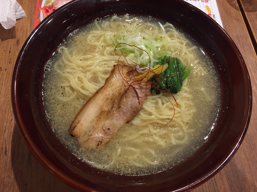 「塩らーめん（大盛）」@ちゃーしゅうや武蔵 桶川店の写真