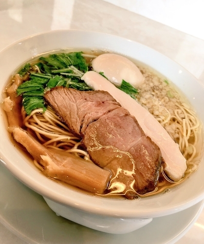 「味玉 煮干そば」@noodle kitchen KYOの写真