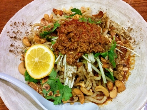 「【限定】冷やし坦々そば(850円)」@つけめん たまの写真