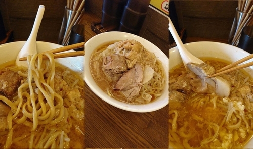 「『ラーメン(￥780)』を麺量300㌘＆脂マシで...」@高木のぶぅの写真