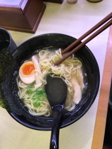 「旨だし鶏塩ラーメン」@はま寿司 フォレオ菖蒲店の写真