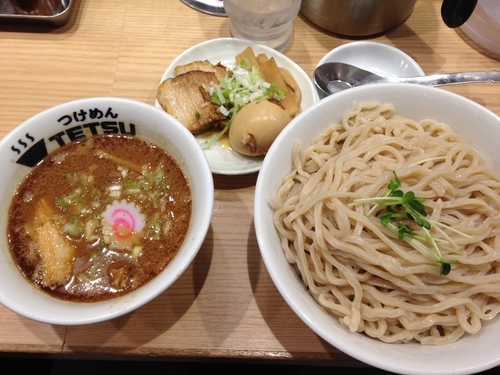 「特製つけめん（特盛）」@つけめんTETSU 名古屋JRゲートタワー店の写真