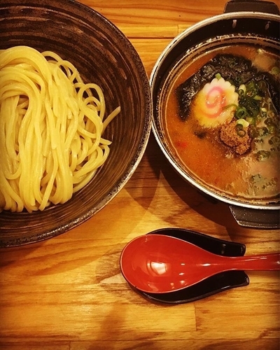 「めんたい煮込みつけめん」@元祖めんたい煮こみつけ麺の写真