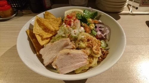 「【本日のイレギュラーメニュー】創作冷やしまぜそば」@ajito ismの写真