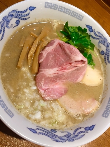 「【限定】渾身の一杯 煮干しそば ￥850」@寿製麺よしかわ 川越店の写真