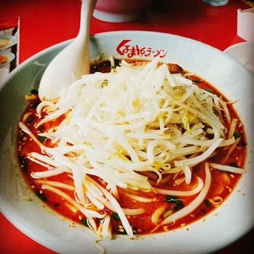 「大辛みそラーメン750円」@くるまやラーメン 茂原店の写真