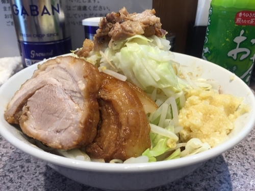 「ラーメン(ﾔｻｲ ｱﾌﾞﾗ)」@ラーメン宮郎の写真