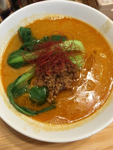 「担々麺」@らーめんDINING れんげの写真