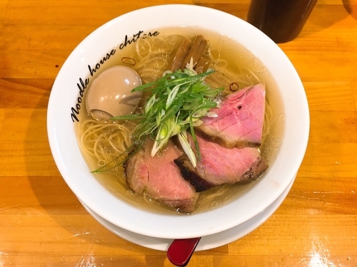 「味玉塩」@麺庵ちとせの写真