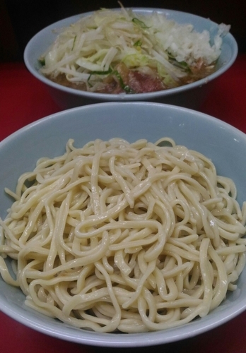 「ぎょったまつけ麺（690円＋100円）」@ラーメン二郎 中山駅前店の写真