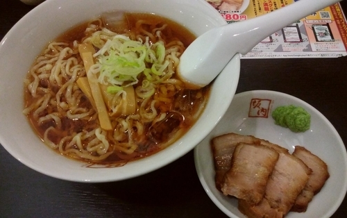 「和風冷やしラーメン」@会津・喜多方ラーメン 坂内 恵比寿店の写真