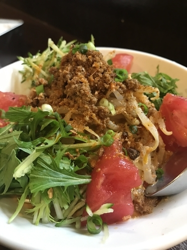 「冷やし坦々麺 2辛」@旬ダイニング 鶴田の写真