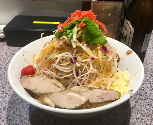 「宮し中華【昼夜 各20食限定】 ミニ 800円」@ラーメン宮郎の写真