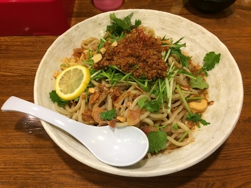 「冷し担々そば（限定）」@つけめん たまの写真