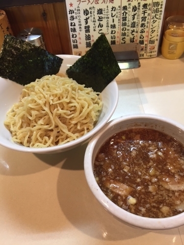 「三刀流かさね味わい麺(つけ) 750円」@麺屋 賢太郎の写真