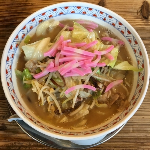「ちゃんぽん拉麺 (880円)」@久留米とんこつラーメン松山分校の写真