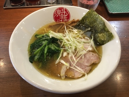 「魁花らーめん（塩）」@天然魳煮干だしらーめん創房 魁花の写真