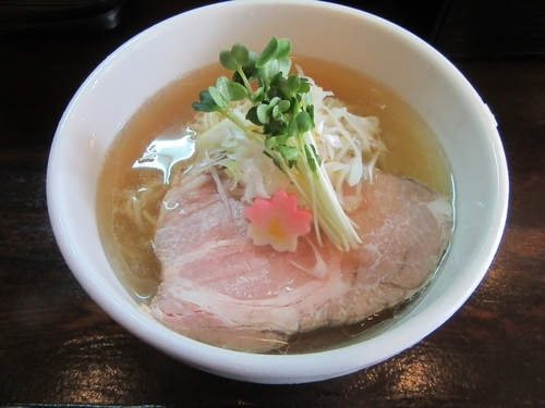 「限定　鯛干し冷やしラーメン（８００円）」@麺処 丹治の写真