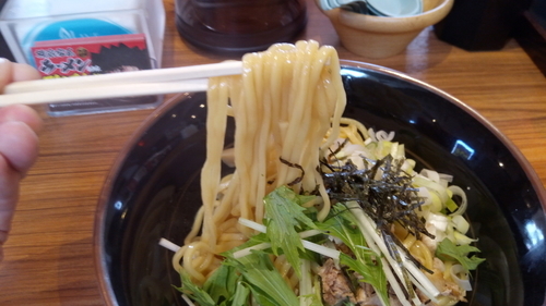 「油そば」@横浜家系ラーメン 壱角家 越谷店の写真