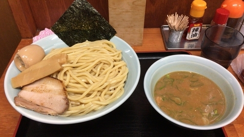 「つけ麺 大+味玉」@BAKUTEN 麦天の写真