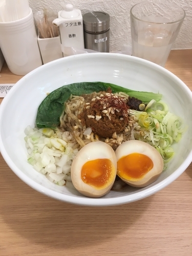 「汁なし担担麺 大盛り 辛さ2」@麺屋蜀伝の写真